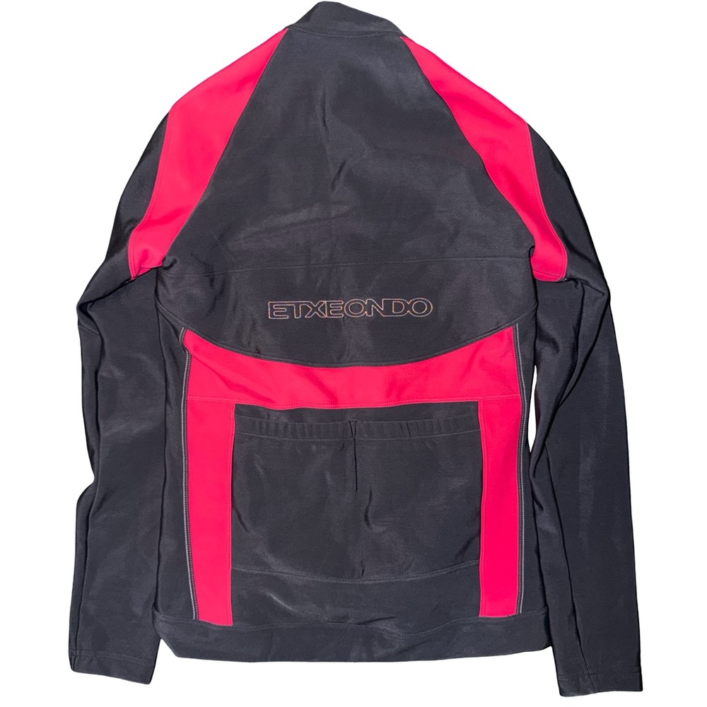 Etxeondo black & pink cycling jacket Size S. Fleece lined.‎ - Picture 2 of 9